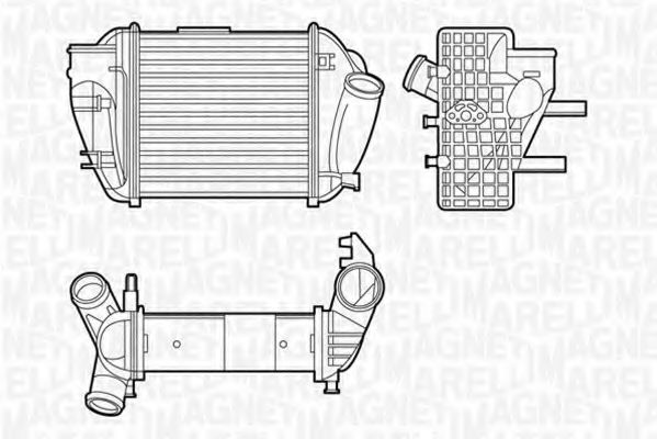 Intercooler, compresor