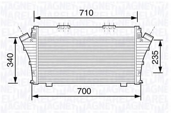 Intercooler, compresor