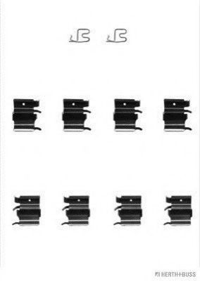 Set accesorii, placute frana