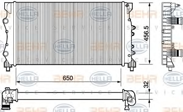 Radiator, racire motor