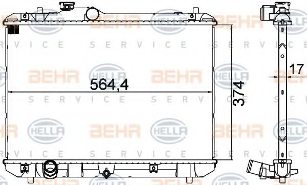 Radiator, racire motor