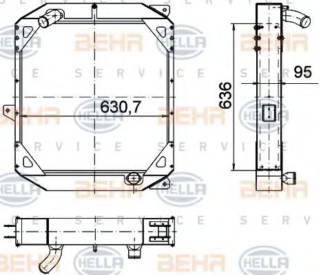 Radiator, racire motor
