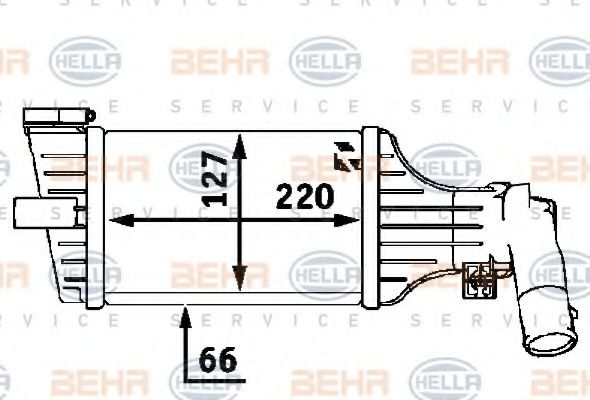 Intercooler, compresor