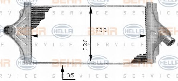 Intercooler, compresor