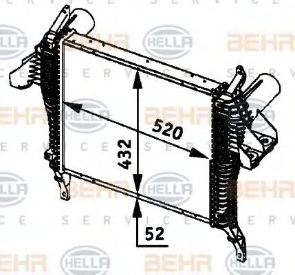 Intercooler, compresor