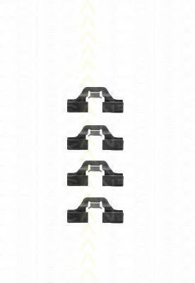 Set accesorii, placute frana