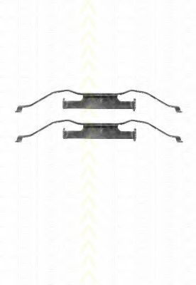 Set accesorii, placute frana