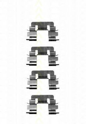 Set accesorii, placute frana