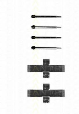 Set accesorii, placute frana