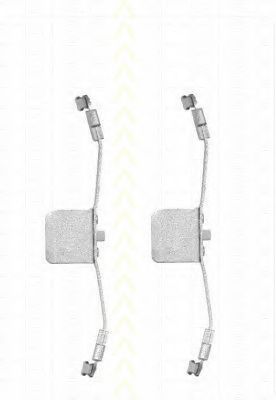 Set accesorii, placute frana