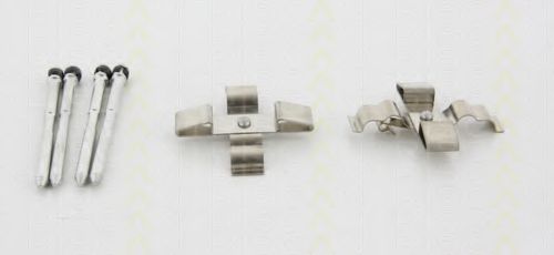 Set accesorii, placute frana