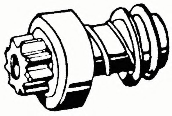 Pinion electromotor