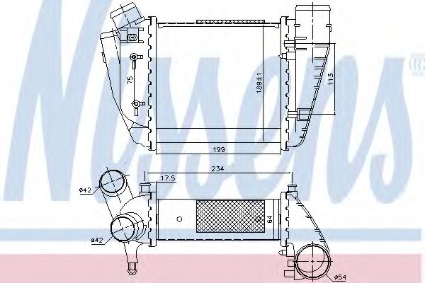 Intercooler, compresor