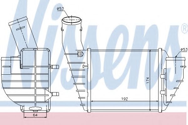 Intercooler, compresor