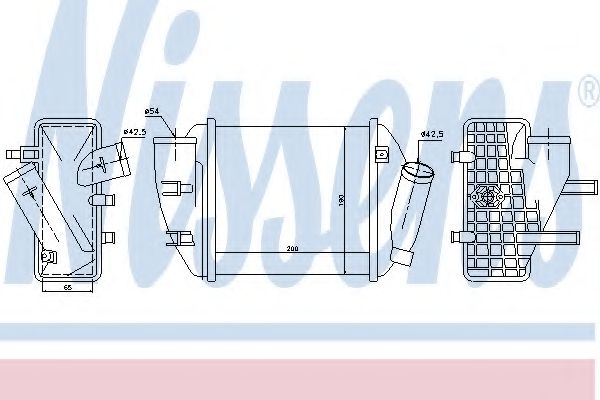 Intercooler, compresor