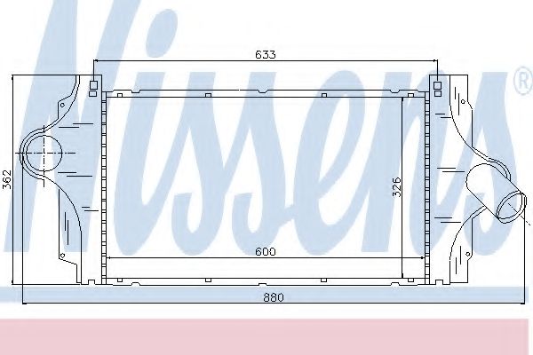 Intercooler, compresor