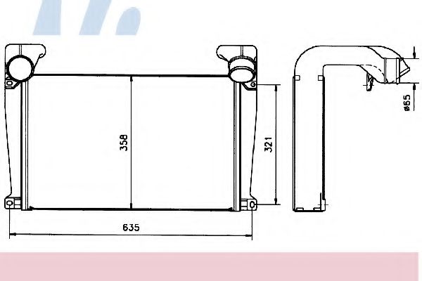 Intercooler, compresor