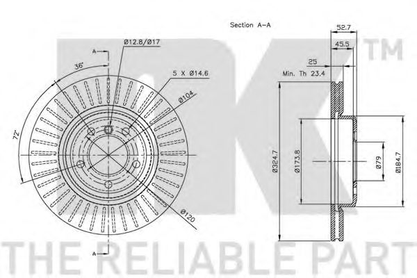 Disc frana