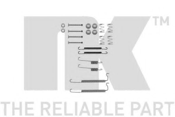 Set accesorii, sabot de frana