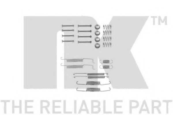 Set accesorii, sabot de frana