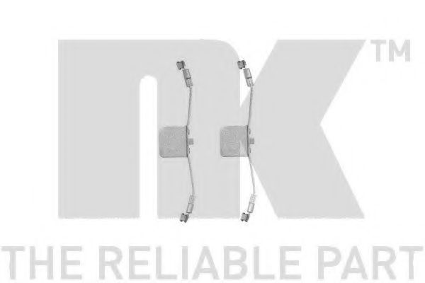 Set accesorii, placute frana