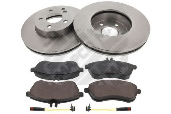 Set frana, frana disc