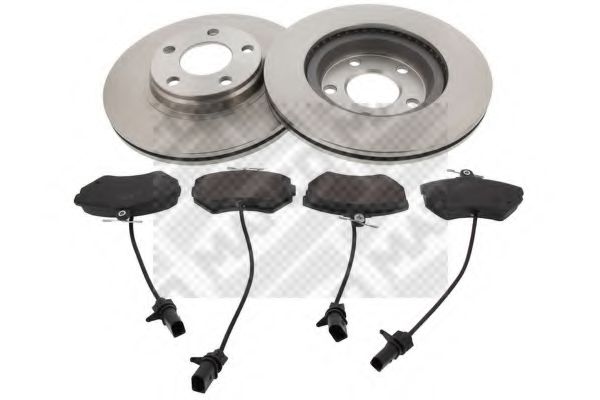 Set frana, frana disc