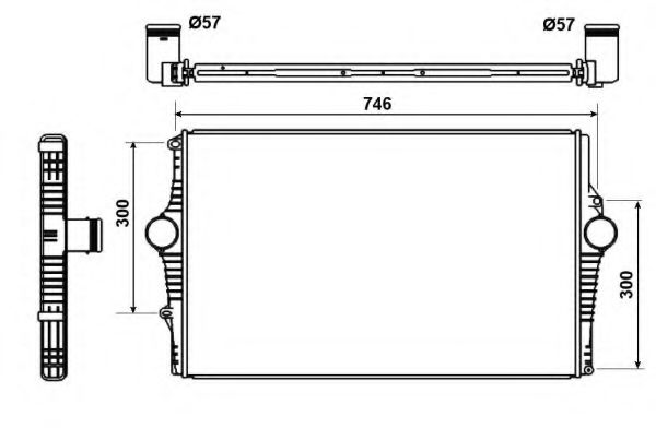 Intercooler, compresor