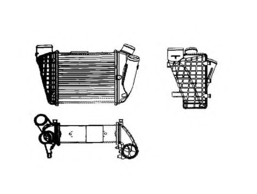 Intercooler, compresor