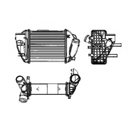 Intercooler, compresor