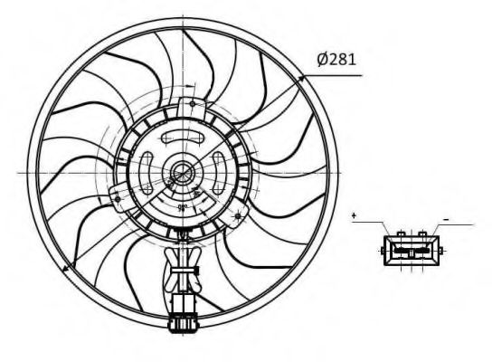 Ventilator, radiator