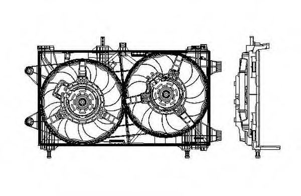 Ventilator, radiator