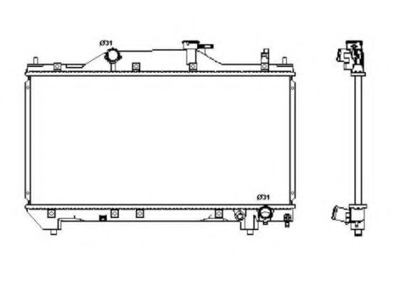 Radiator, racire motor