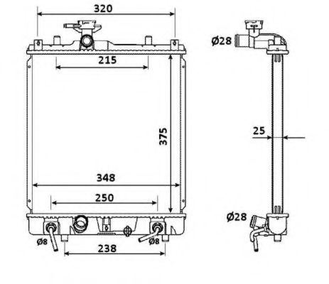 Radiator, racire motor