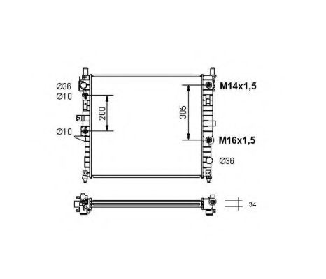 Radiator, racire motor