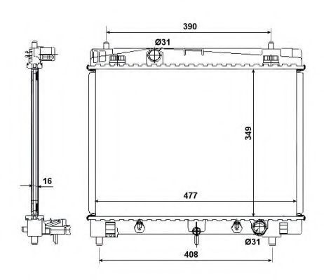 Radiator, racire motor