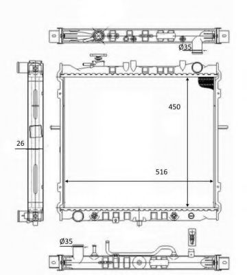 Radiator, racire motor
