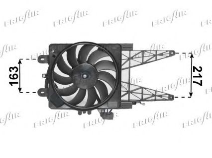 Ventilator, radiator