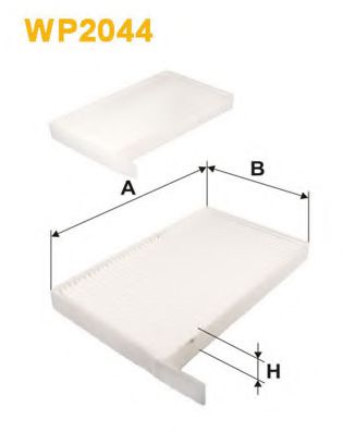 Filtru, aer habitaclu