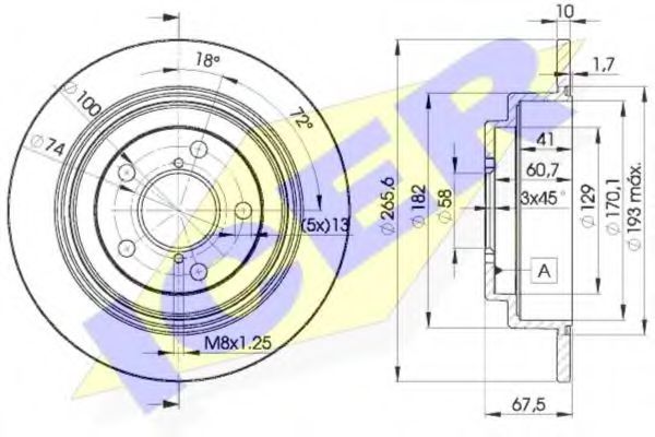 Disc frana