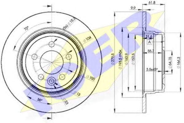 Disc frana