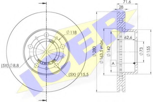 Disc frana