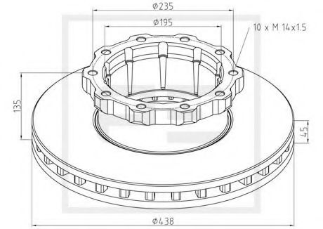 Disc frana