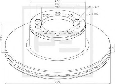 Disc frana