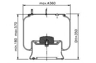 Burduf, suspensie pneumatica