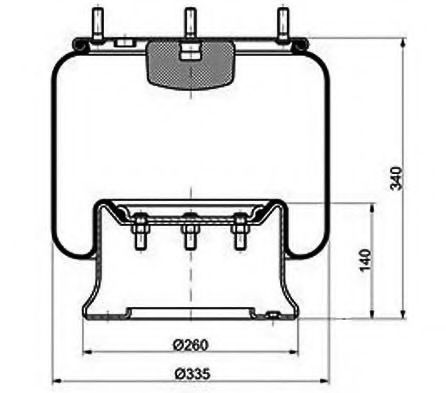 Burduf, suspensie pneumatica