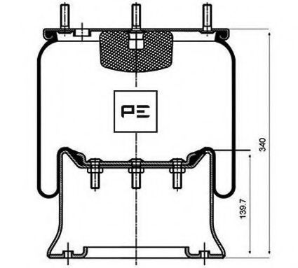 Burduf, suspensie pneumatica