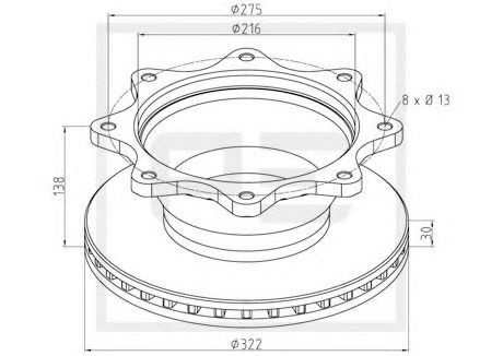 Disc frana