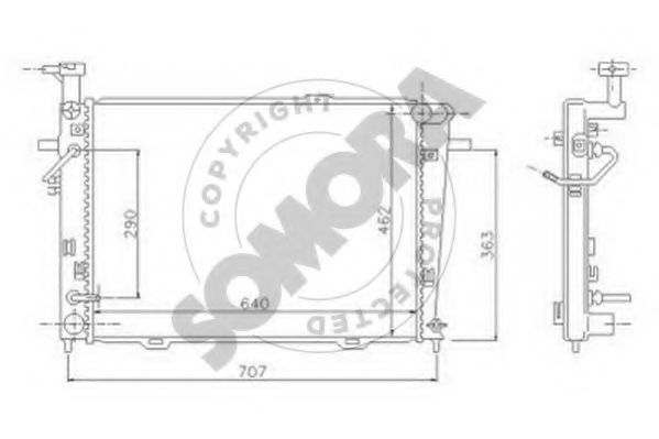 Radiator, racire motor