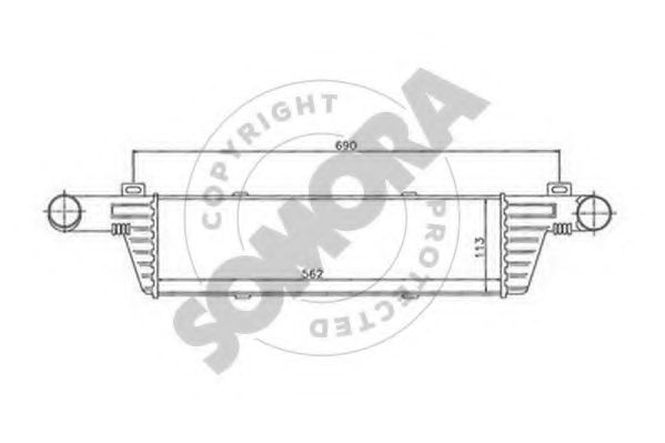 Intercooler, compresor